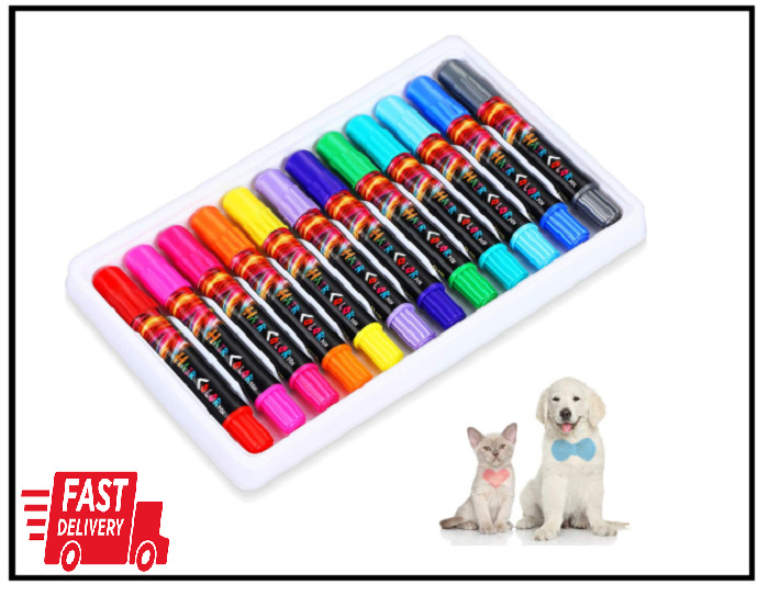 S For Dog Cat Temporary Washable Pet Fur Coloring Bright Co