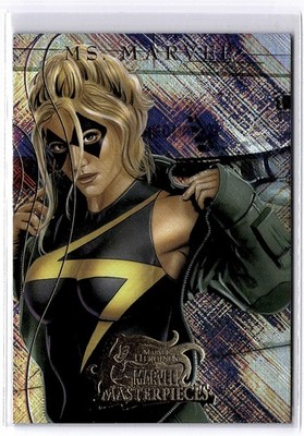 2008 Upper Deck Marvel Masterpieces Set 2 #MH4 Ms. Marvel Marvel Heroines