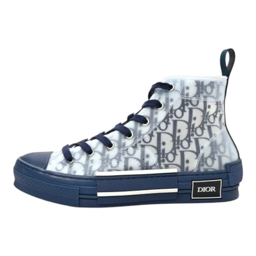 Dior B23 Haut Dior Oblique Bleu Marine Blanc Taille 42