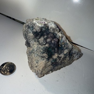 NewFind malachite included Chalcedony - Obi Island, Malay Archipelago, Indonesia