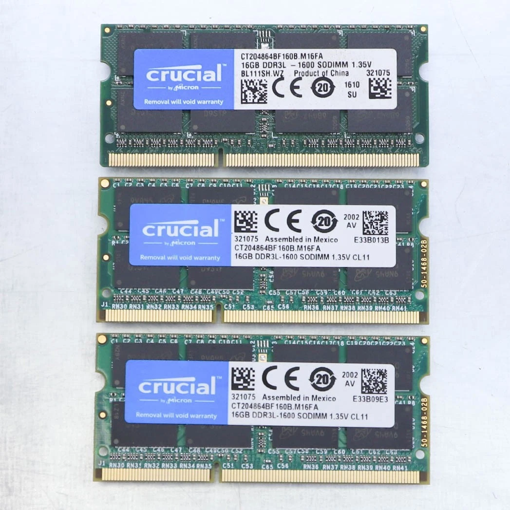 1x 16GB RAM DDR3L SO 1600Mhz PC3L-12800S für Terra Mobile 1542K (1220579