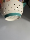 Pioneer Woman 4 1/2"Pasta Veggie Colander Strainer Floral Turquoise Blue Floral — photo 6