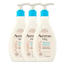 3PACK AVEENO BABY LOTION ,3X 250ML .DAILY CARE MOISTURISING LOTION .