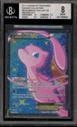 Pokemon Mew EX Legendary Treasures Radiant Coll. Full Art #RC24 SQUARE-CUT BGS 8