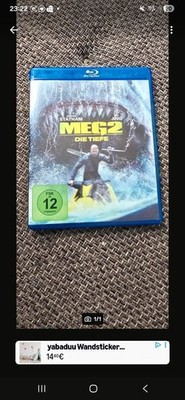 Meg 2: Die Tiefe (Blu-Ray, 2023) - Wie Neu Jason Statham Wu Jing