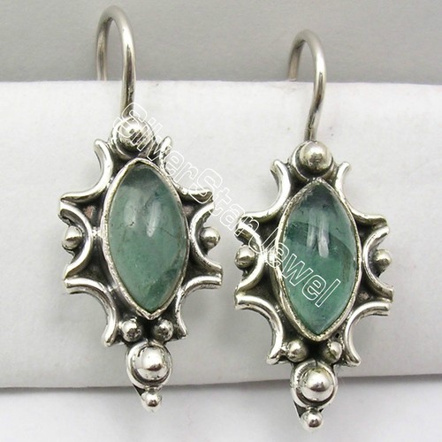 JEWEL FLASH SALE 925 Pure Silver Earrings TIGER'S EYE, MOONSTONES & Other Choice - Picture 38 of 48