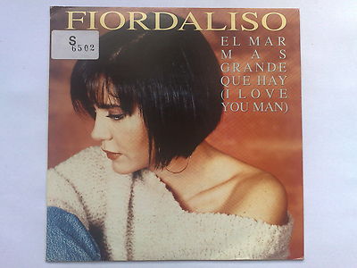 FIORDALISO - EL MAR MAS GRANDE QUE HAY - RARO PROMO 45 GIRI SPAGNA