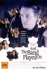 And The Band Played On vgc  region 4 DVD (1993 Matthew Modine drama movie) t314