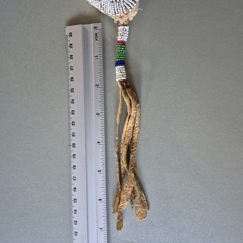 Beautiful Antique Sioux / Arapaho Beaded Knife Sheath, ca. 1880s-1890s - Picture 4 of 10