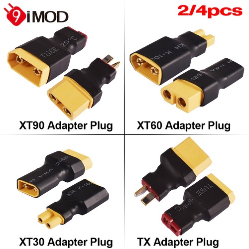 2PCS / 4PCS Stecker XT60 XT30 XT90 T-Stecker Stecker Buchse Batterieadapter - Picture 3 of 34