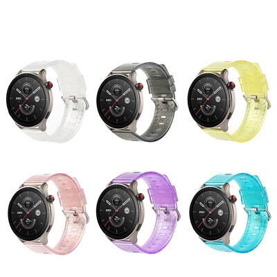 Diamond Pattern Watch Strap 22mm Watch Shiny Strap For  Huawei Watch Buds Strap