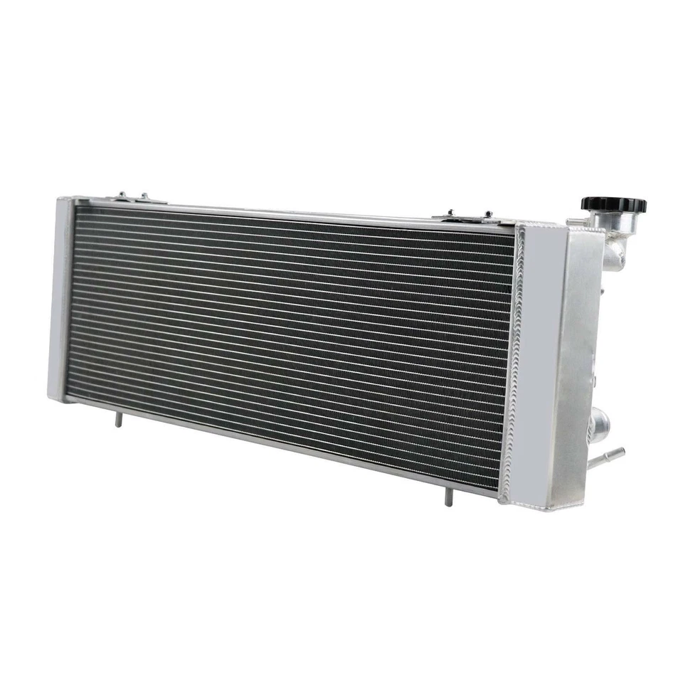 Aluminum Radiator+Shroud Fan Fit 1995-2000 JEEP Cherokee 1991-1992 JEEP Comanche Foto 3 de 4