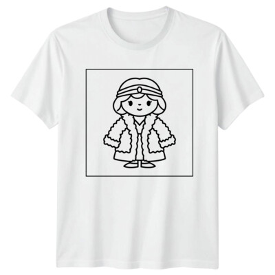 Arabian Princess Cartoon Fairytale Herren T-Shirt Damen Tee Grafik Unisex Top