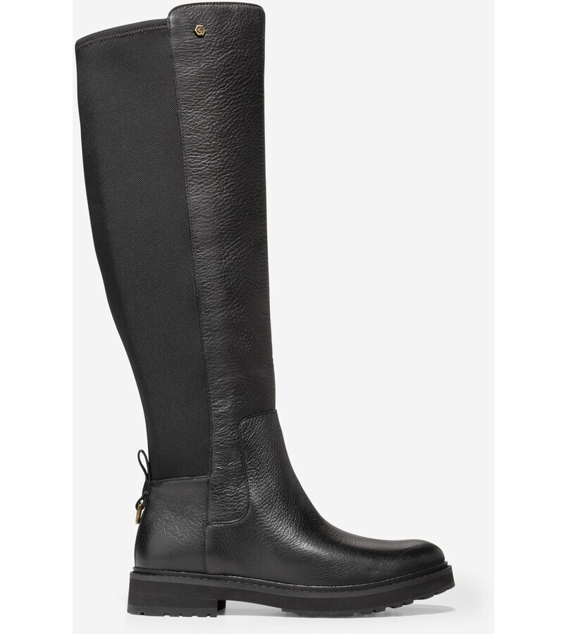 NEW COLE HAAN Greenwich Waterproof Tall Boot US 10 Black