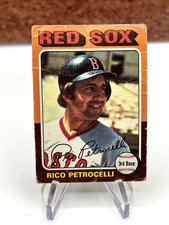 1975 Topps #356 Rico Petrocelli Mini Boston Red Sox