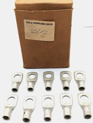 10x Rörkabelskor D35-12
