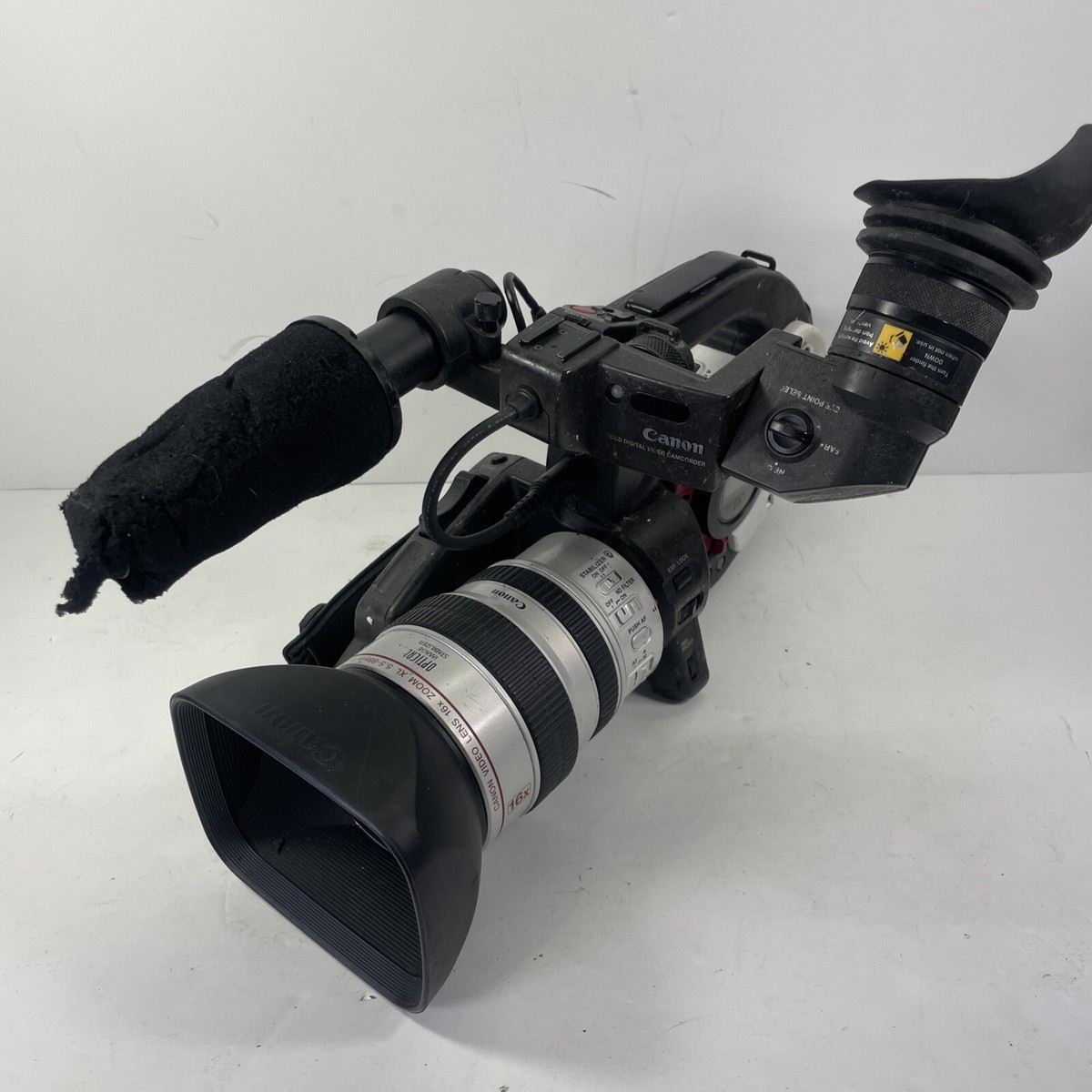 【希少】Canon　DM-XL1S Vintage Canon DM-XL1S A Mini DV Handheld Camcorder 3CCD BP