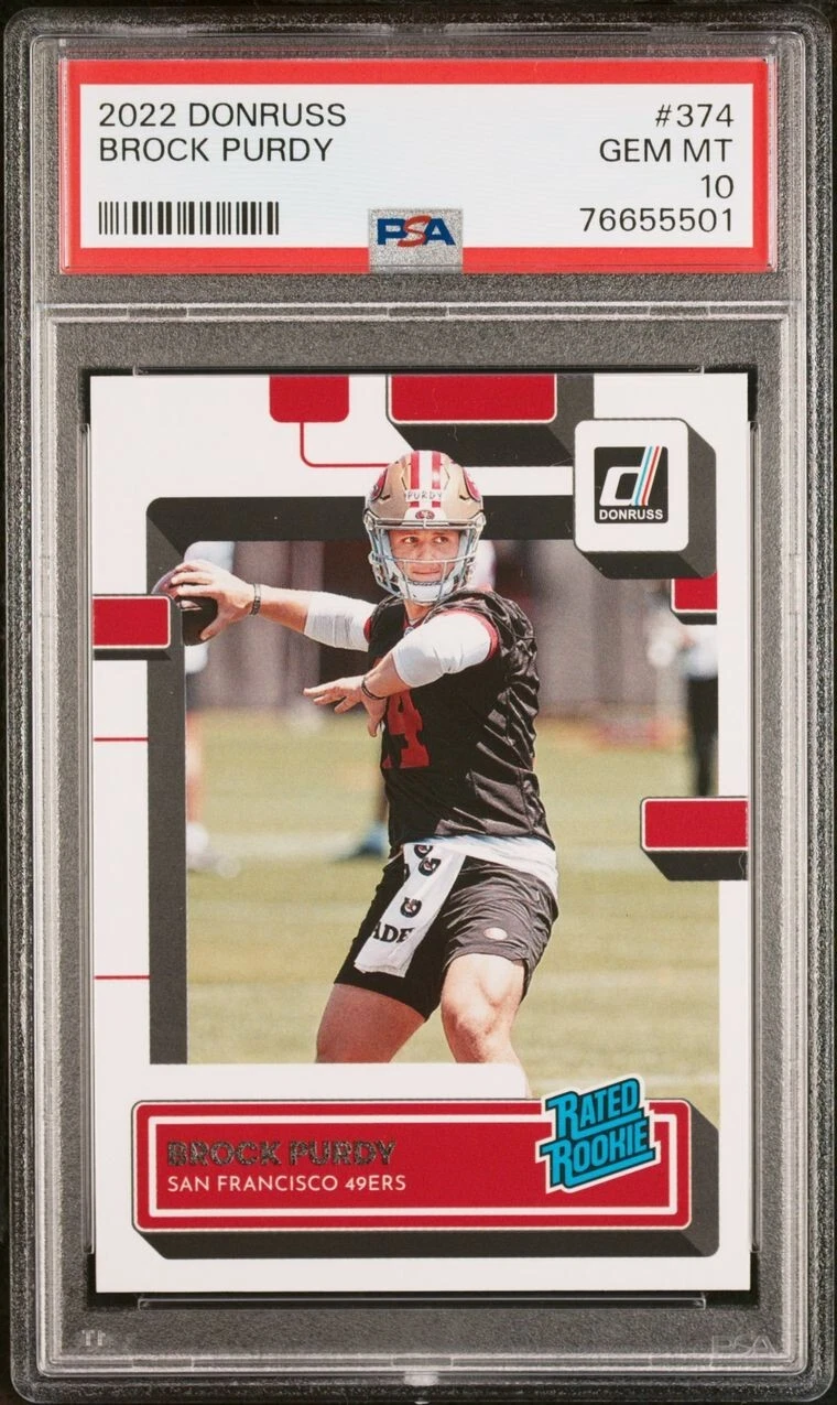 Brock Purdy Last Sale Image