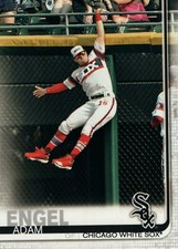 #196 Adam Engel Chicago White Sox 2019 Topps Series 1 Baseball Card EAD