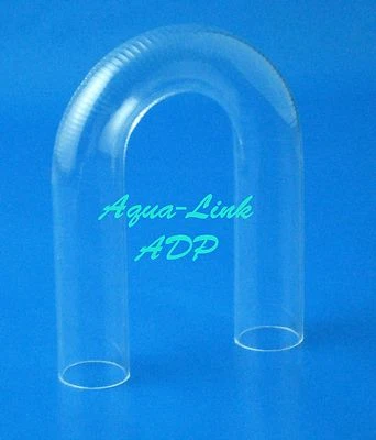 Aqua-Link ADP 1" U-Tube Siphon (Acrylic) for Aquarium Overflow Box