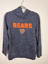 NFL Team Apparel Kids Youth Chicago Bears Pullover Hoodie Sweatshirt XL 16/18