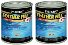 Evercoat 712 Featherfill G2 Primer 2nd Generation- Gray Color (2 Pack)