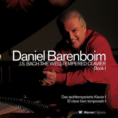 Bach The Well-Tempered Clavier Book I DANIEL BARENBOIM Warner Classics 2CD EX/NM