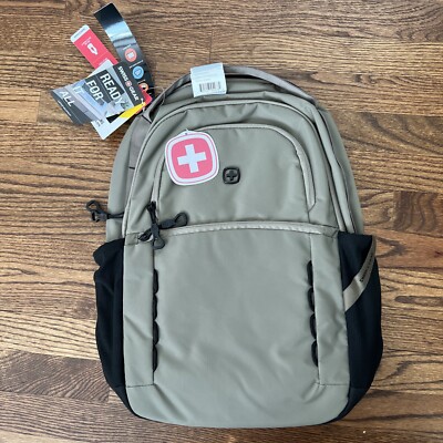 SWISSGEAR 18.5'' Laptop Backpack - Spray Green BRAND NEW WITH TAGS