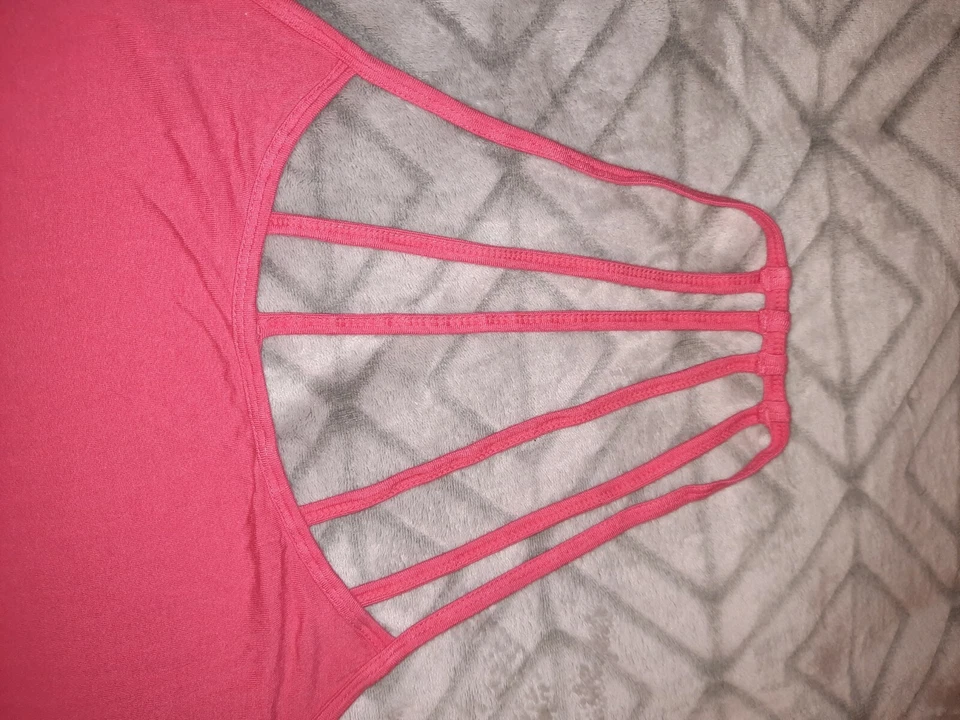 Camiseta sin mangas Gaiam Yoga con tiras USADA DOS VECES para mujer talla XL perfecto estado  Foto 2 de 4
