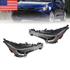 Black Clear LED Passenger Headlight Headlamp For Toyota Corolla 2023 2024