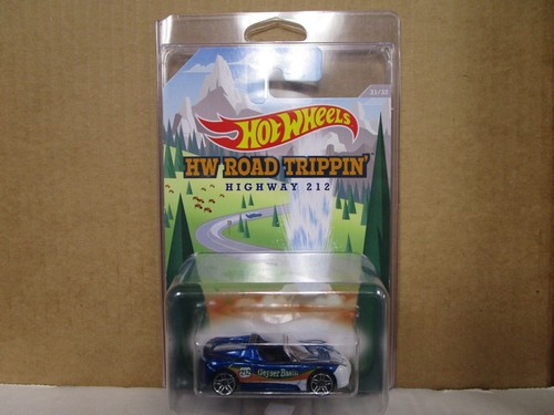 Hot Wheels HW Road Trippin' Blue Tesla Roadster