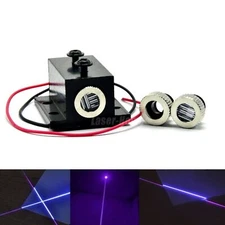 Violet-Blue 405nm 10mW 20mW 50mW Focusable Dot Line Cross 5V Laser Diode Module