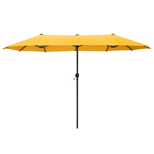 13ft Patio Umbrella Double Side Large Outdoor Market Umbrella with Crank - Picture 73 of 112