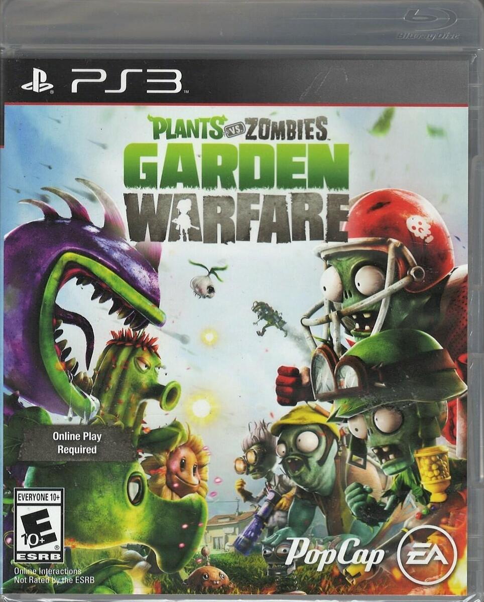 Plants vs Zombies Garden Warfare PS3 - Game Games - Loja de Games Online