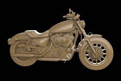 STL 3D Model THE BIKE 3 for CNC ROUTER 3D Printer MILL Engraver Carving Aspire