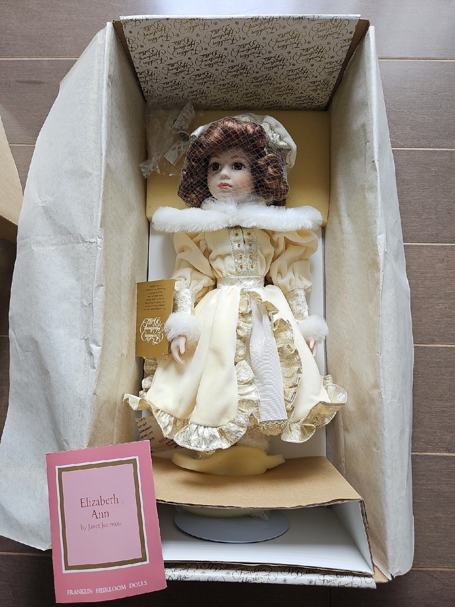 Franklin Mint Heirloom Elizabeth Ann by Janet Johnson 16