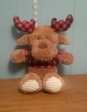 Spark Create Imagine Plush 15" Cuddle Moose Rattle Crinkle Antlers VERY SOFT