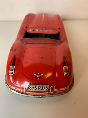 Voiture Ancienne WUCO En Tôle – Allemagne, Marque Joustra, Pour Collection