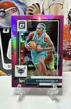 2022 2023 Panini Donruss Optic PJ Washington Jr Hyper Pink Holo 172 SP Prizm B