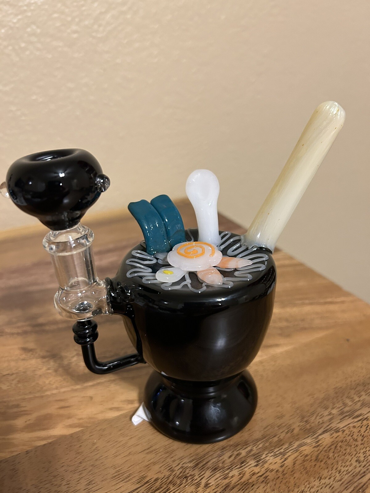 "Tubo de agua de vidrio Ramen Bowl de 6""