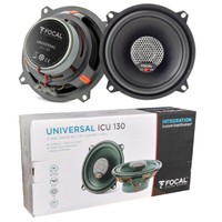 "2 Focal Universal ICU 130 2-Wege Koaxial Lautsprecher 5\" 4 Ohm Auto"