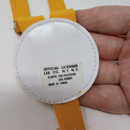 Teenage Mutant Ninja Turtles TMNT Ralph 1989 Mirage USA Yellow Kids Suspenders - Picture 7 of 7