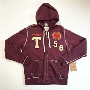 true religion burgundy hoodie