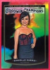 2019 Goodwin Champions Danielle Harris Actress 3-D Splash of Color Lenticular 