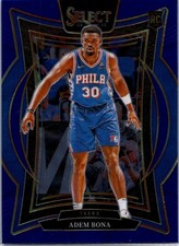 2024-25 Panini Select - Concourse Adem Bona #97 Blue (RC) - 76ers