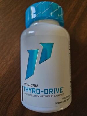 1st Phorm Thyro-Drive Advanced Metabolism 80 Capsules Exp 11/27 Free shipping