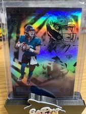 2021 Panini Illusions Football #59 Trevor Lawrence Base Rookie Card RC. rookie card picture