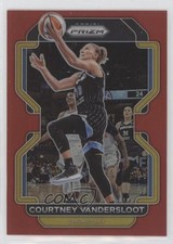 2022 Panini Prizm WNBA Red Prizm 97/199 Courtney Vandersloot #103 s5q