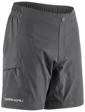 Women's Louis Garneau Radius Baggy Cycling shorts, gray, S, new with tags!