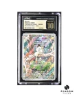 CGC 10 PRISTINE Meowth 106/094 Pokemon Phantasmal Flames Illustration Rare